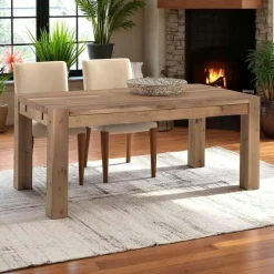 Meubles De Cuisine·Chaises|Chaises Scandinaves|Fjord Chaise en chêne massif (lot de 2)