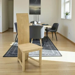 Chaises En Bois|Chaises Contemporaines|Helena Chaise moderne hévéa massif