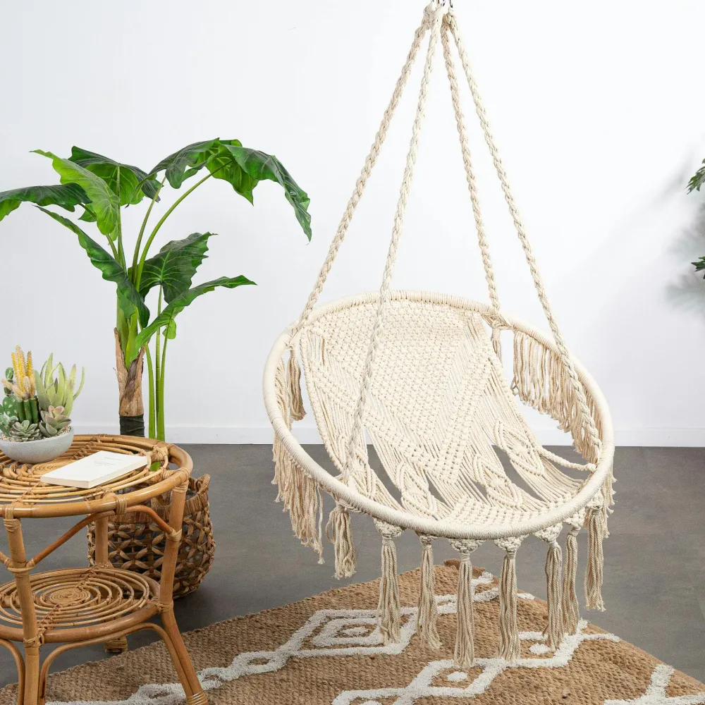 Univers Déco·Globe-Trotter|Fauteuils Suspendus|GRENADE Chaise suspendue jardin