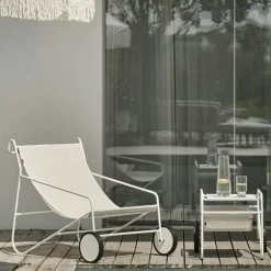 Transats / Bains De Soleil|Meubles En Aluminium Brafab|Oslo Chilienne design vert argile