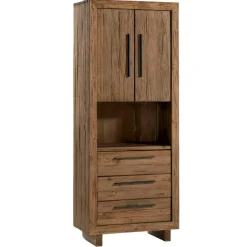 Meubles De Salon·Colonnes De Rangement|Meubles De Rangement·Colonnes De Rangement|KERALA Colonne de rangement en teck recyclé naturel