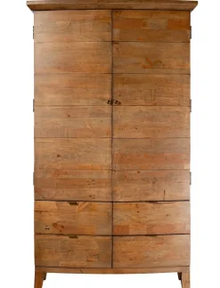 Commodes En Bois|BELFAST Commode en bois recyclé 4 tiroirs