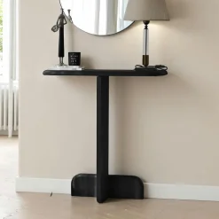 Consoles En Bois|Consoles En Bois|SITIA Console d'entrée design en bois brun