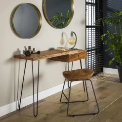 Univers Déco·Scandinave Hygge|Consoles En Bois|Niagara Console en bois forme oblongue