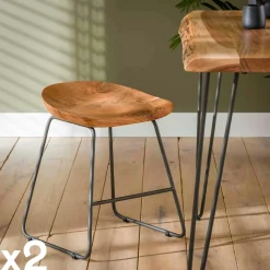 Univers Déco·Scandinave Hygge|Consoles En Bois|Niagara Console en bois forme oblongue