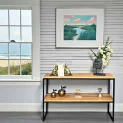 Consoles En Bois|Consoles En Bois|PALERME Console en chêne massif huilé