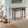 Consoles En Bois|Consoles En Bois|Helena Console extensible en table repas hévéa 120cm