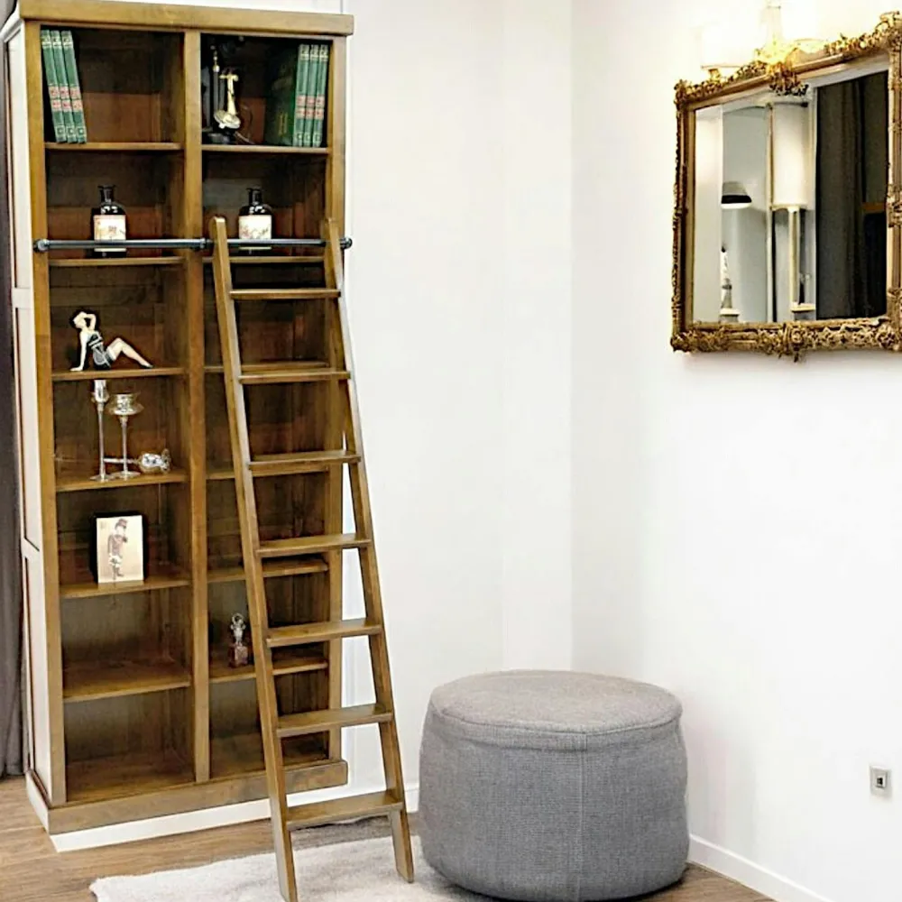 Consoles Avec Tiroirs|Consoles Avec Tiroir|Helena Console Hévéa double plateaux, 2 tiroirs, 100x30x75cm