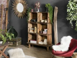 Univers Déco·Scandinave Hygge|Consoles En Bois|MASSA Console marbre et bois