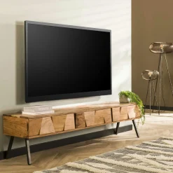 Consoles En Bois|Consoles En Bois|Bisho Console moderne teck