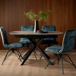 Univers Déco·Design Contemporain|Consoles En Bois|TORONTO Console verre et acier