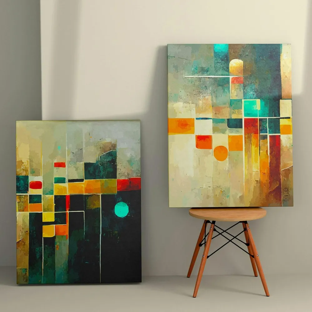 Textile·Coussins|IZMIR Coussin bohème multicolore – motif kilim, fond beige