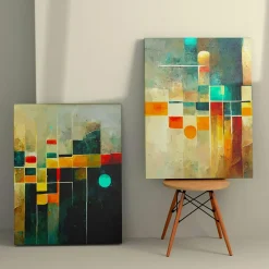 Textile·Coussins|IZMIR Coussin marron – motif aztèque