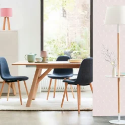 Textile·Coussins| Coussin rectangle housse 100% coton écru avec motifs gris et pompons 30X50cm