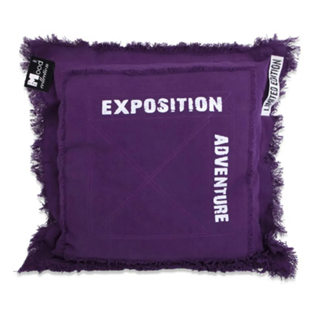 Textile·Coussins| Coussin violet Adventure