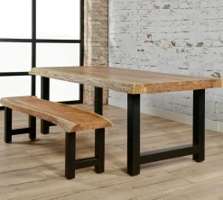 Lampes À Poser·Lampe Style Industriel|RALF Cube lumineux industriel finition argent vieilli