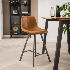 Lampes À Poser·Lampe Style Industriel|RALF Cube lumineux industriel finition argent vieilli