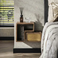 Décorations Murales| Décoration murale en métal et bois – planisphère