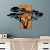 Décorations Murales| Décoration murale métal et bois – Acacia