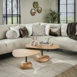 Décorations Murales|Univers Déco·Maison De Campagne|DENVER Décoration murale pin recyclé sur fond blanc