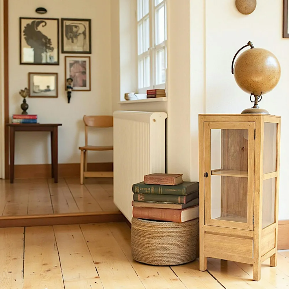 Meubles De Rangement·Petits Meubles De Rangement|Olga Etagère 1 porte 1 tiroir hévéa 120cm