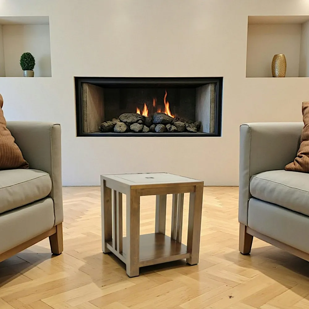 Meubles De Salon·Etagères Murales|Meubles De Rangement·Etagères Murales|Tradition Etagère murale destructurée Hévéa 33x15x75cm