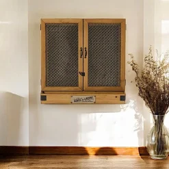 Univers Déco·Vintage|Meubles De Salon·Etagères Murales|LAMPHUN Etagère murale/portemanteaux 8 tiroirs