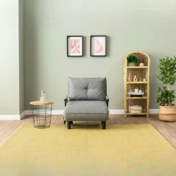 Fauteuils Convertibles|IBARRA Fauteuil convertible écru inclinaison réglable 175 cm