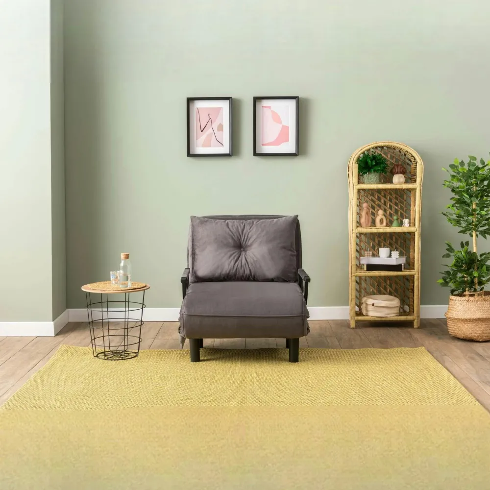 Fauteuils Convertibles|IBARRA Fauteuil convertible gris inclinaison réglable 175 cm