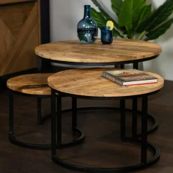 Univers Déco·Vintage|Fauteuils En Tissu|TIM Fauteuil de chambre en cannage et velours rouille