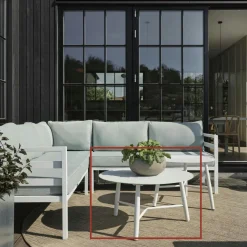 Chaises De Jardin|Meubles En Aluminium Brafab|Oslo Fauteuil de jardin en aluminium avec dossier réglable blanc (lot de 2)