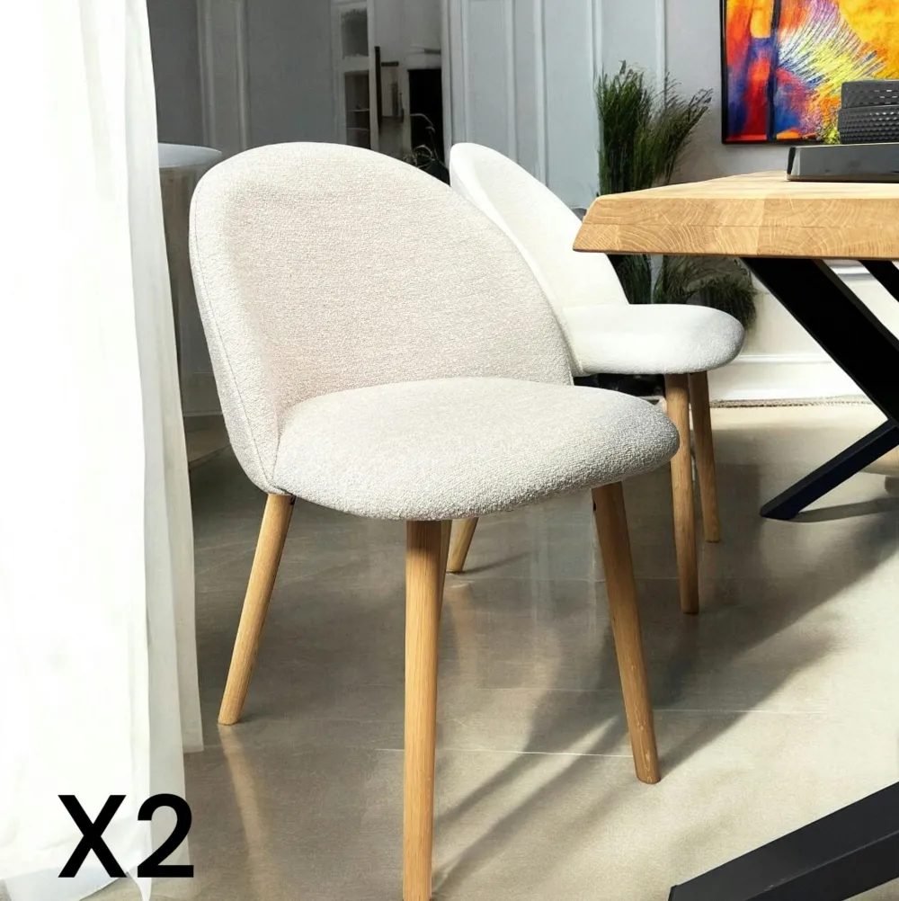 Meubles De Cuisine·Chaises|Chaises Avec Accoudoirs| Fauteuil de table marron chocolat (lot de 2)