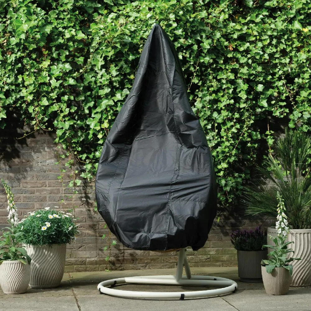 Univers Déco·Maison De Campagne|Fauteuils Suspendus|SOUTH BEACH Fauteuil suspendu résine noire