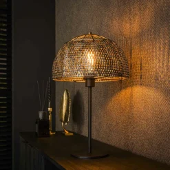 Lampadaires|Lampes À Poser·Lampe Style Industriel|RALF Lampadaire noir effet étoilé 120 cm