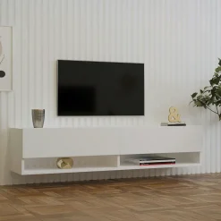 Lampadaires|SINOP Lampadaire salon moderne doré avec abat-jour blanc