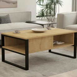 Lampadaires|KILIS Lampadaire trépied croisé abat-jour noir 150 cm