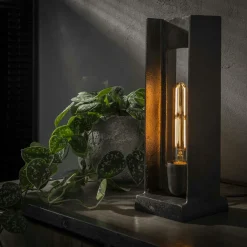 Univers Déco·Design Contemporain|Niagara Lampe à poser contemporaine effet glaçon finition chromée