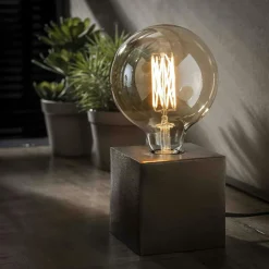 Lampes À Poser·Lampe Style Industriel|TRIBECA Lampe de salon avec abat-jour effet maille