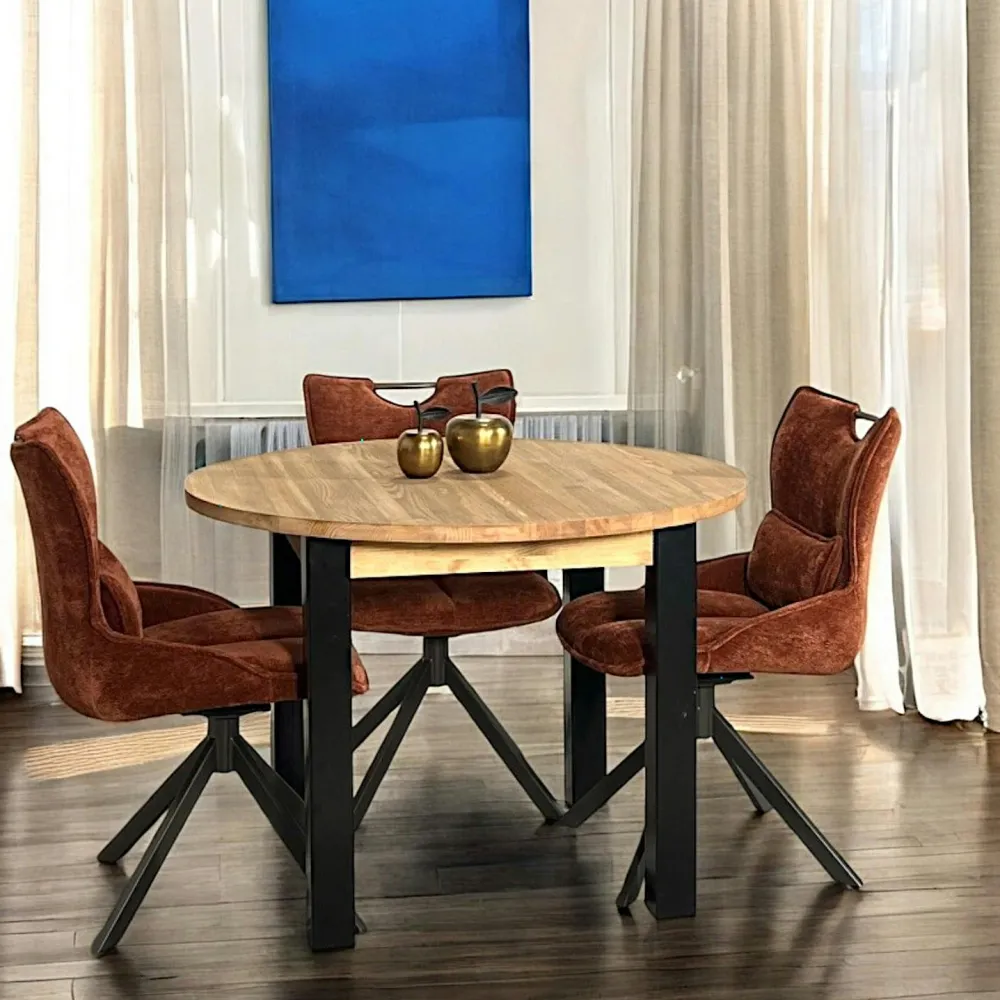 Meubles De Salle À Manger·Meubles Bar|Loundge Meuble bar pin massif brossé 2 tiroirs 126cm