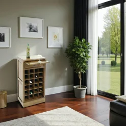 Meubles De Salle À Manger·Meubles Bar|Tradition MEUBLE BAR RANGE BOUTEILLES TRADITTION H.96cm