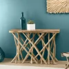 Univers Déco·Scandinave Hygge|Univers Déco·Globe-Trotter|Jaipur Meuble console bois flotté teck 120x39 cm