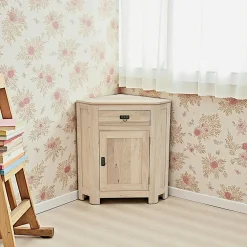 Meubles De Rangement·Petits Meubles De Rangement|Tradition Meuble d'angle hévéa 88CM HELENA