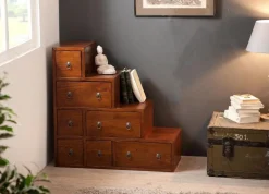 Meubles De Rangement·Petits Meubles De Rangement|Lola Meuble escalier double face 105x37x102cm