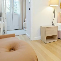 Meubles De Rangement·Petits Meubles De Rangement|Baltic Meuble Hévéa 1 grand tiroir, 1 niche basse 60x50x65cm