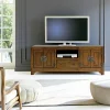 Meubles Tv En Bois|Maori Meuble TV chinois asiatique 4 portes 1 tiroir hévéa 160cm