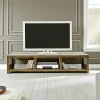 Meubles Tv En Bois|Gala Meuble TV hévéa 3 niches 162cm