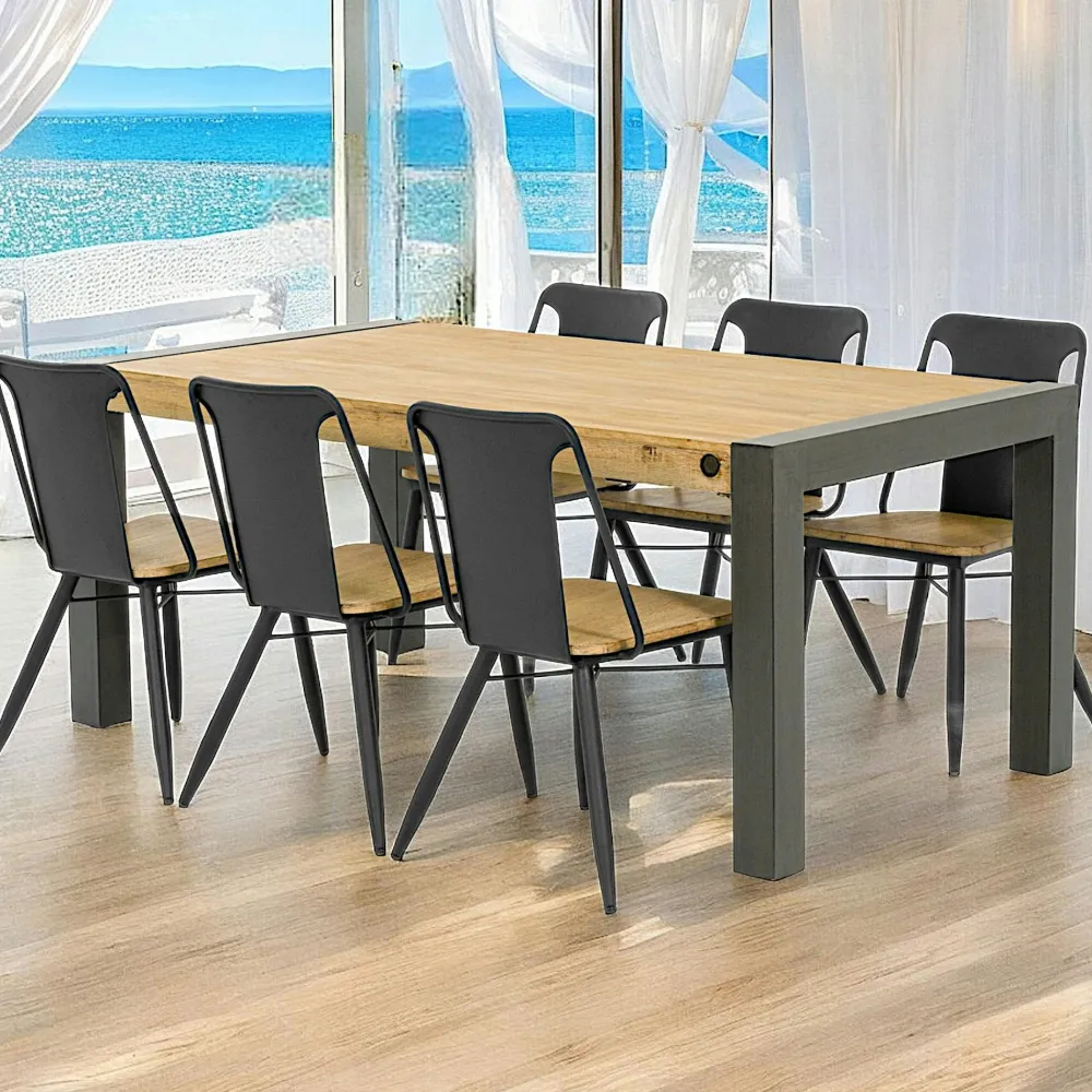 Meubles Tv Industriels|Meubles Tv En Bois|Brooklyn Meuble TV industriel bois métal boulons