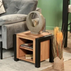 Meubles Tv Industriels|Meubles Tv En Bois|Brooklyn Meuble TV industriel bois métal boulons