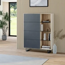 Univers Déco·Design Contemporain|Meubles Tv En Bois|ZONZA Meuble tv moderne en chêne blanc