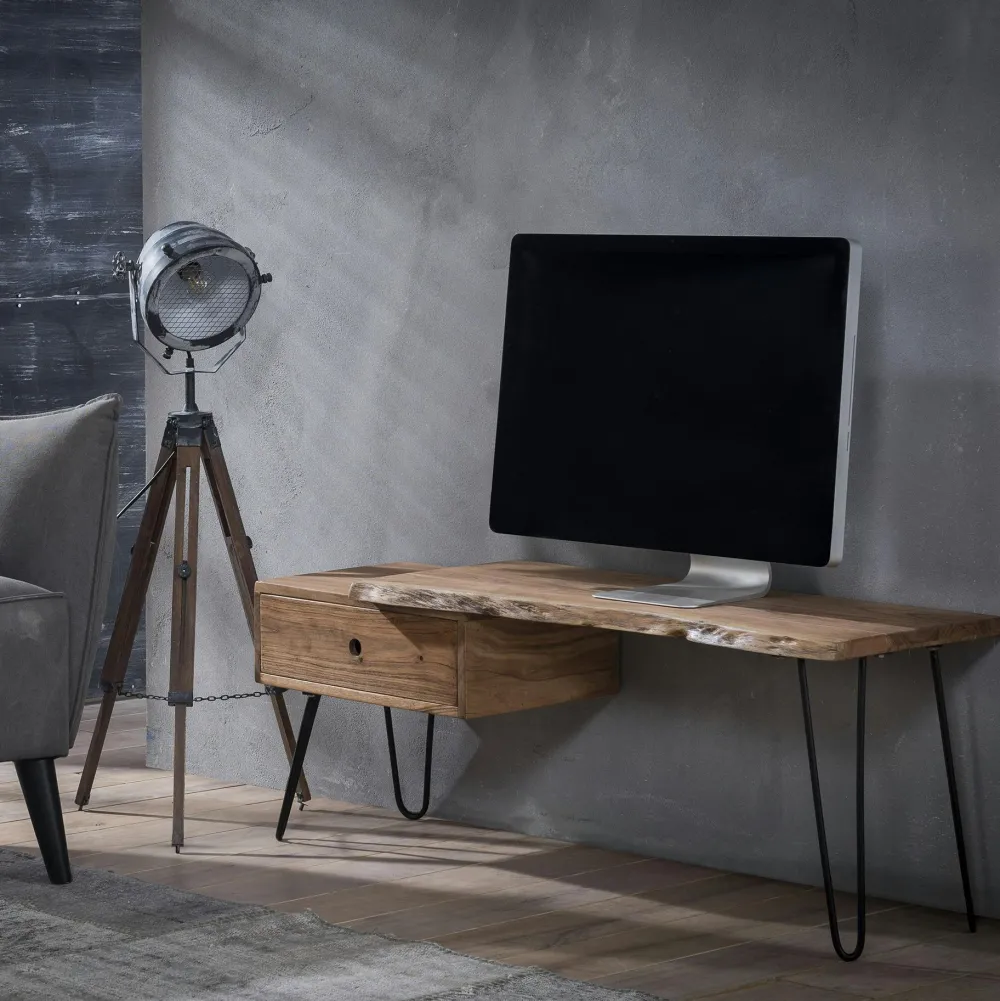 Meubles Tv En Bois|Melbourne Meuble TV scandinave bois massif